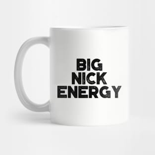 Big Nick Energy Funny Vintage Retro Mug